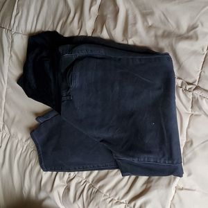 GAP washed black maternity jeans